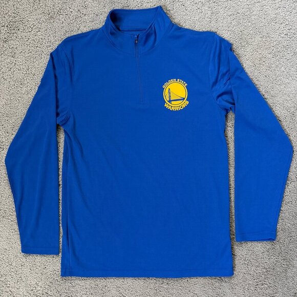 NBA Ultra Game Other - Golden State Warriors NBA Ultra Game Performance Quarter-Zip Pullover -Sz M NWOT